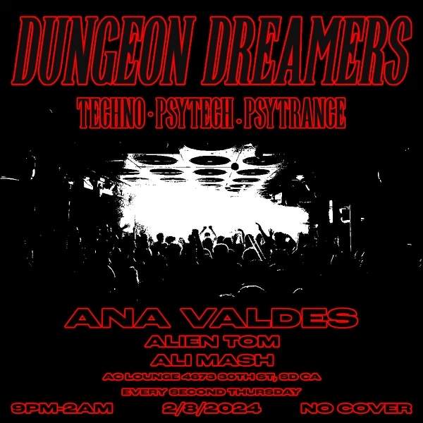 Dungeon Dreamers - フライヤー表