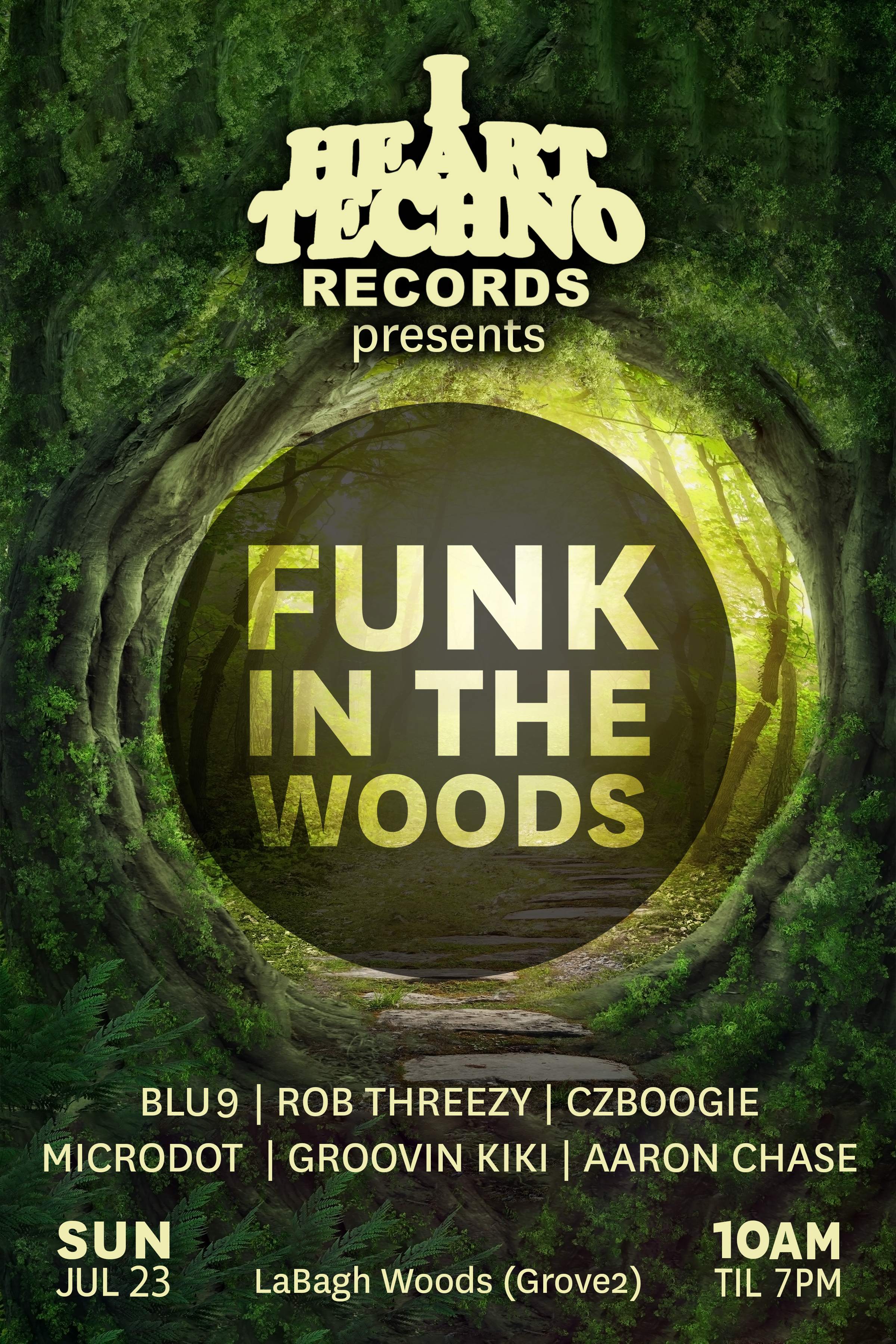 Funk in the Woods - Página frontal