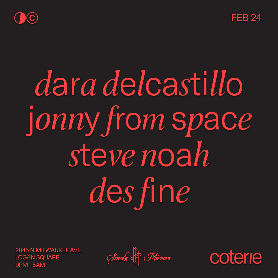 Coterie: Dara Delcastillo, Jonny From Space - Página frontal