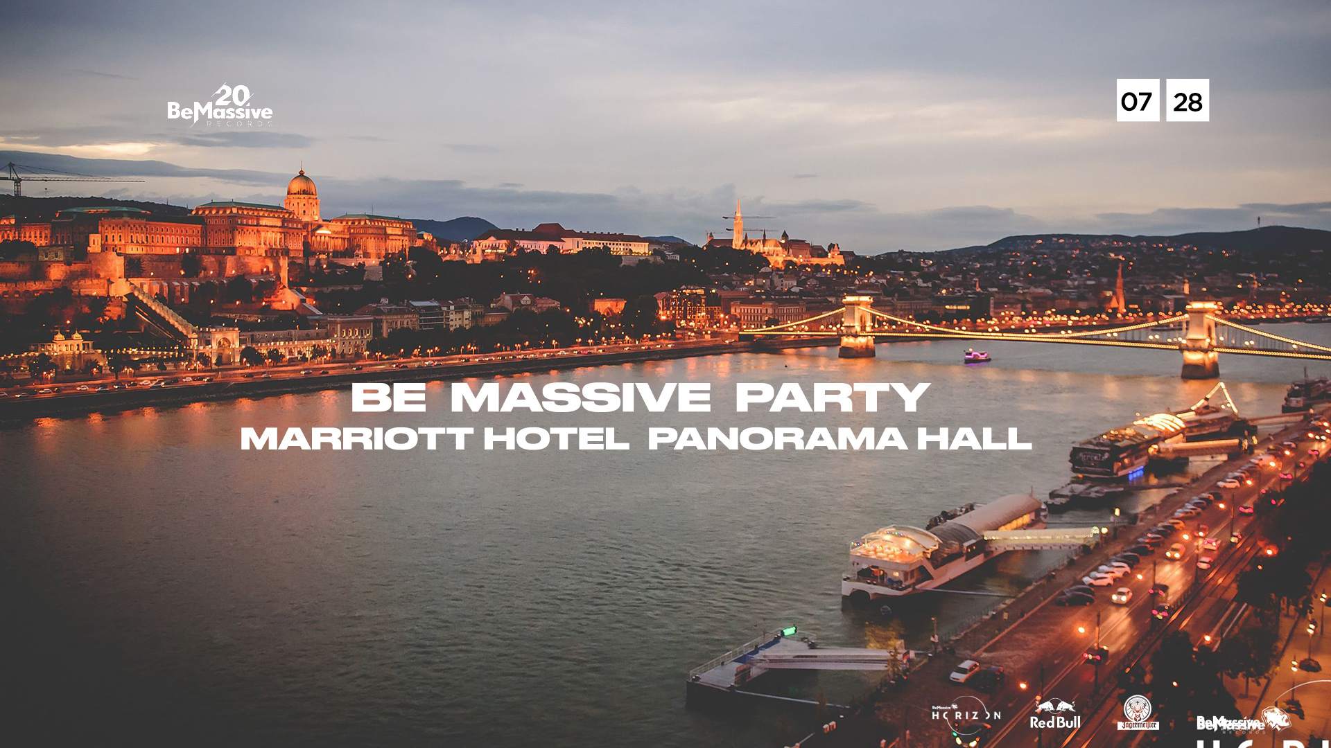 Be Massive Party x Marriott Hotel Panorama Hall - Página frontal