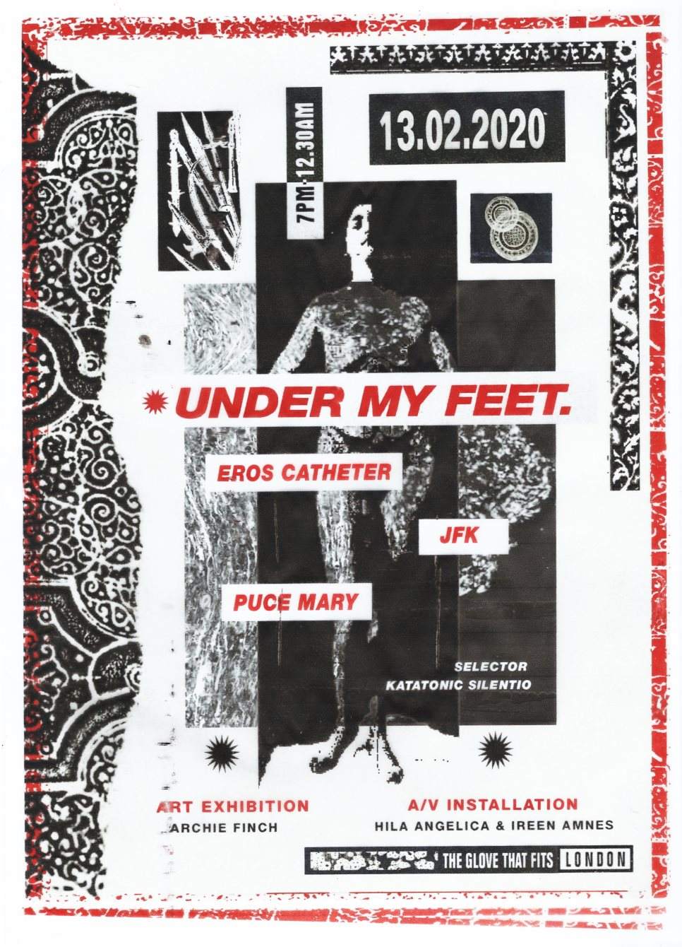 // Sold Out // Under My Feet. 5th Anniversary with Puce Mary - Página frontal