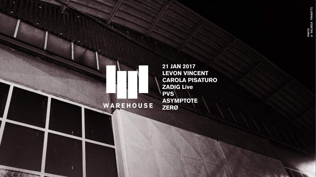 Warehouse 2017 - フライヤー表