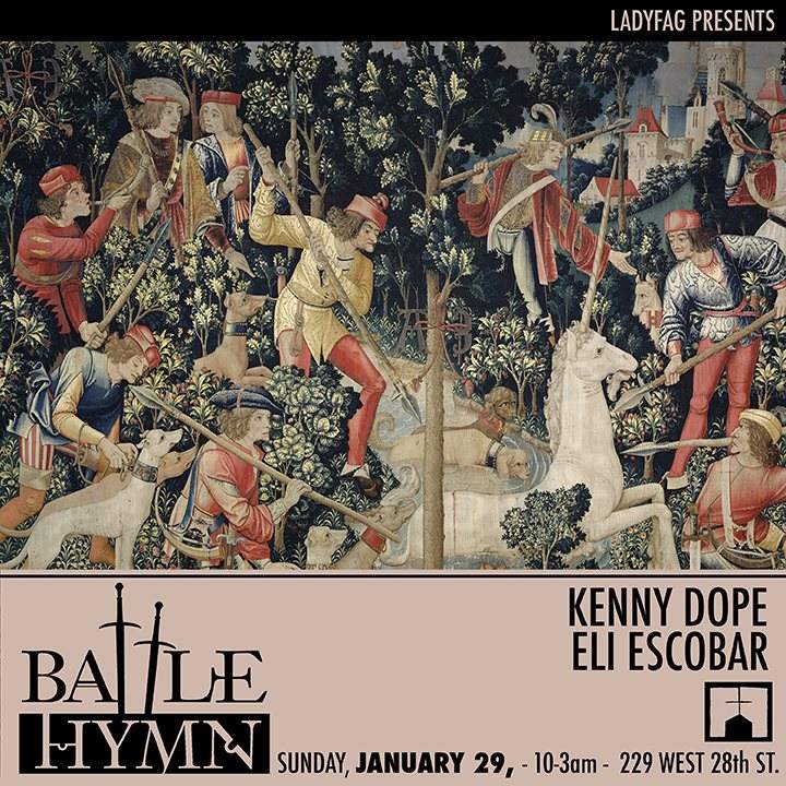 Battle Hymn: Kenny Dope & Eli Escobar - Página frontal