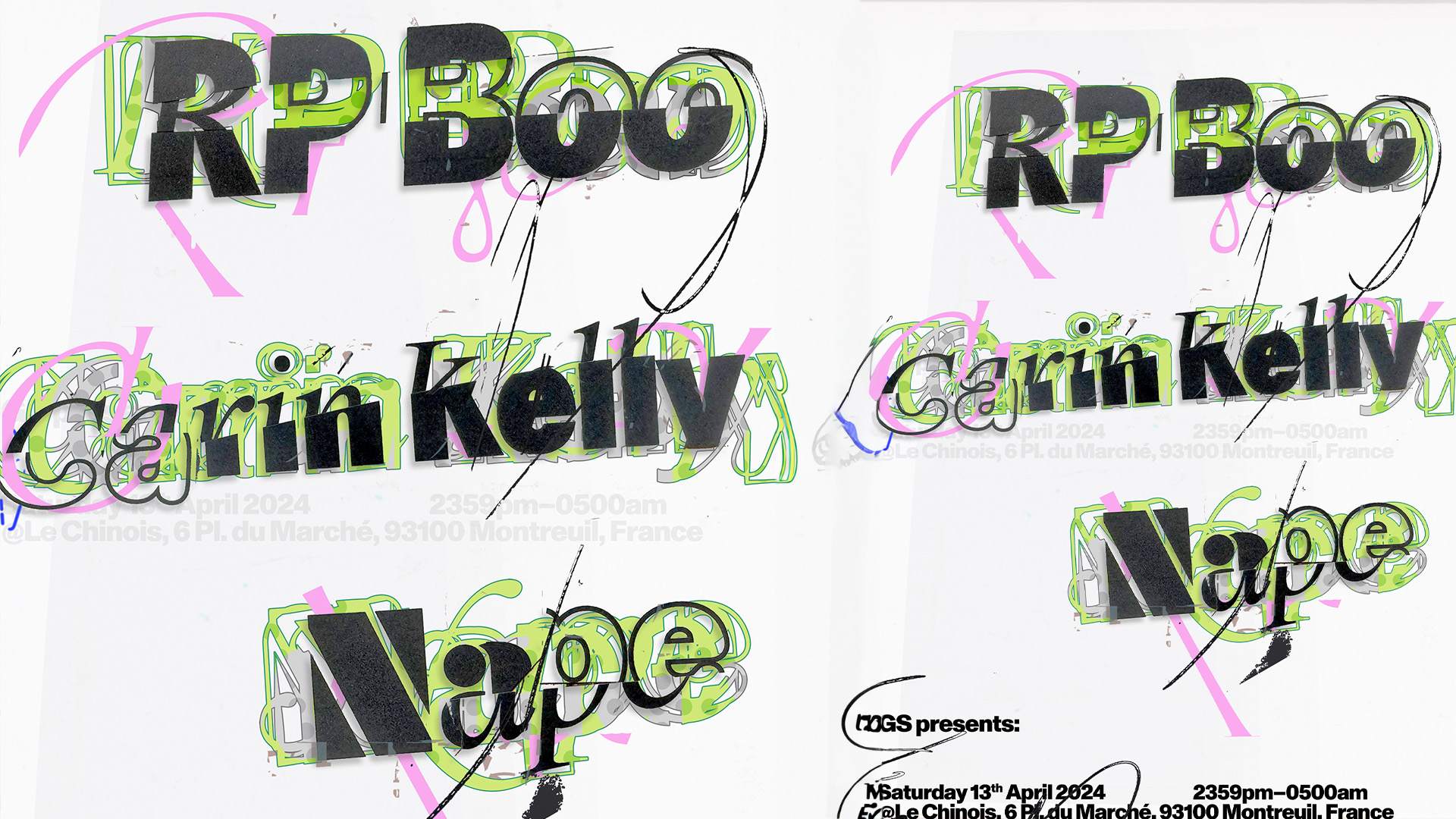 GS Presents: RP Boo, carin kelly, Nape - Página frontal