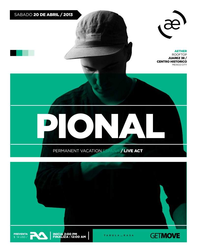 [CANCELLED] - Pional (Live Act) - フライヤー表