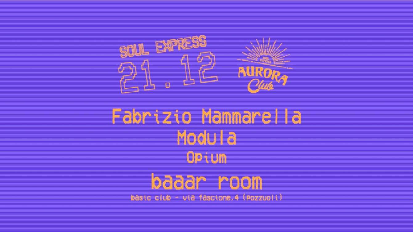 Soul Express Pres. Fabrizio Mammarella & Modula - Página frontal