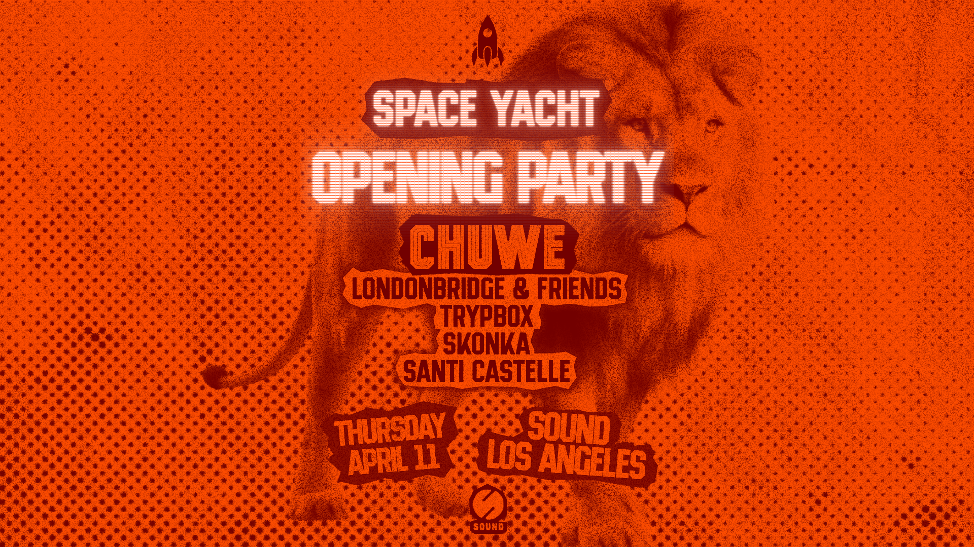 Space Yacht: Opening Party - Página frontal