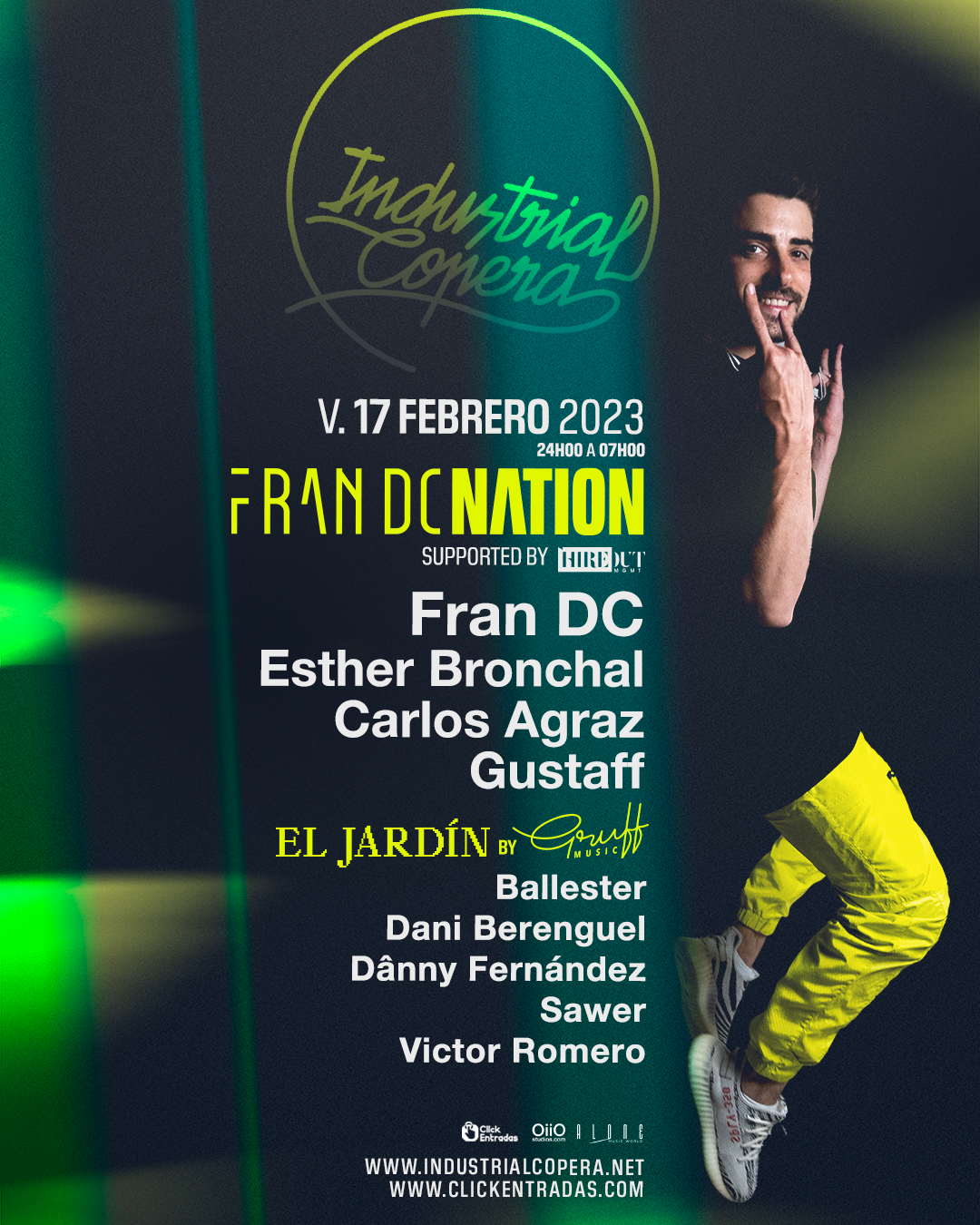 Fran DC NATION - Página frontal