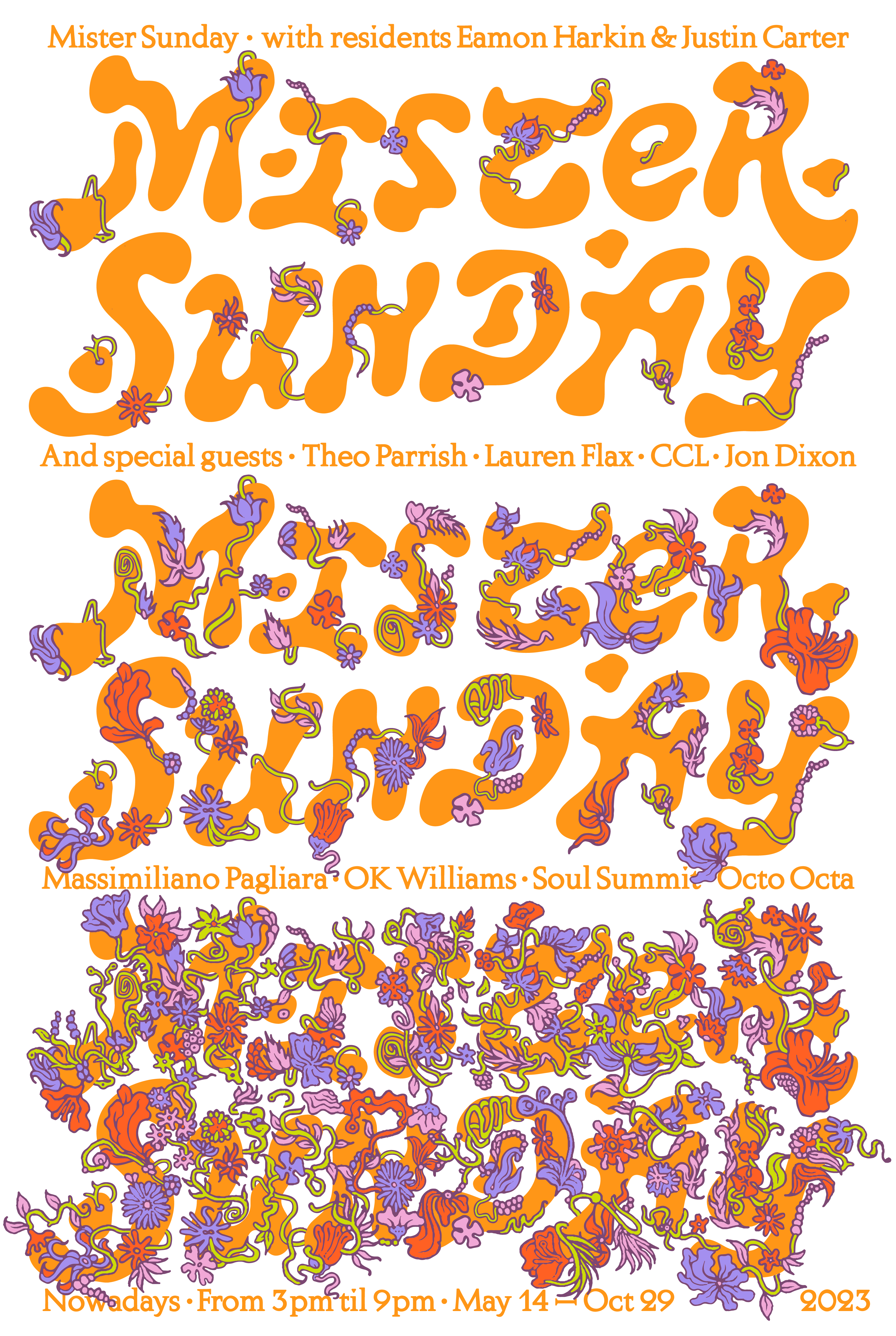 Mister Sunday: Soul Summit Takeover - Página trasera
