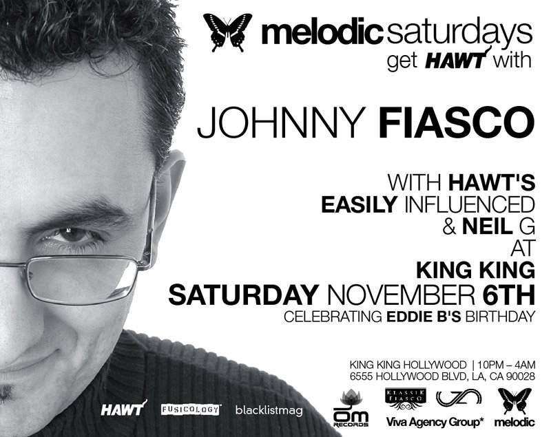 Hawt At Melodic with Johnny Fiasco, Easily Influenced & Neil G - Página frontal