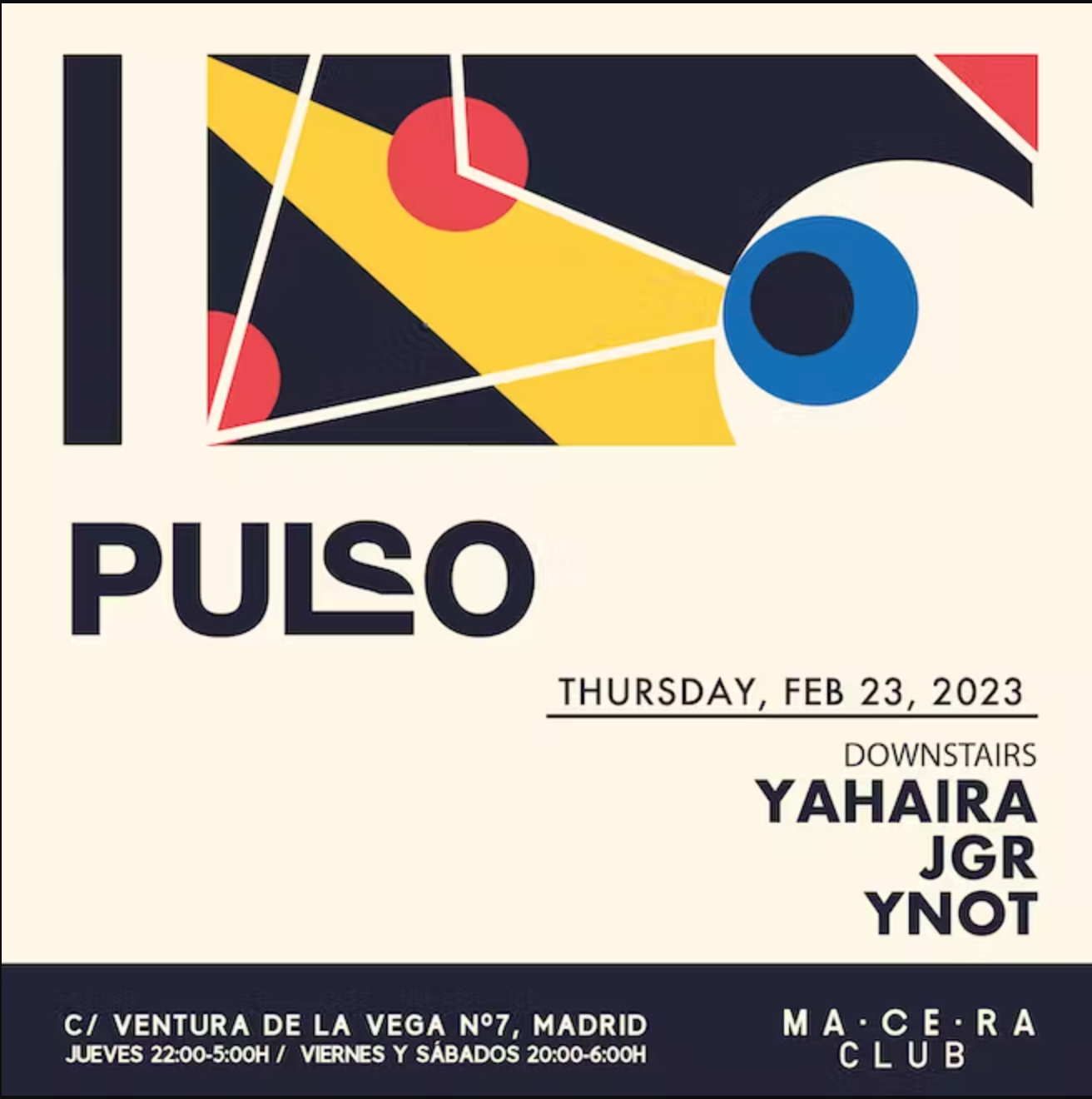 PuLSO x Macera at Macera Club, Madrid