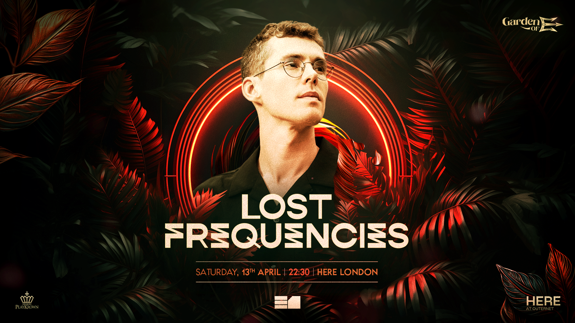 Garden of E presents: Lost Frequencies - Página frontal
