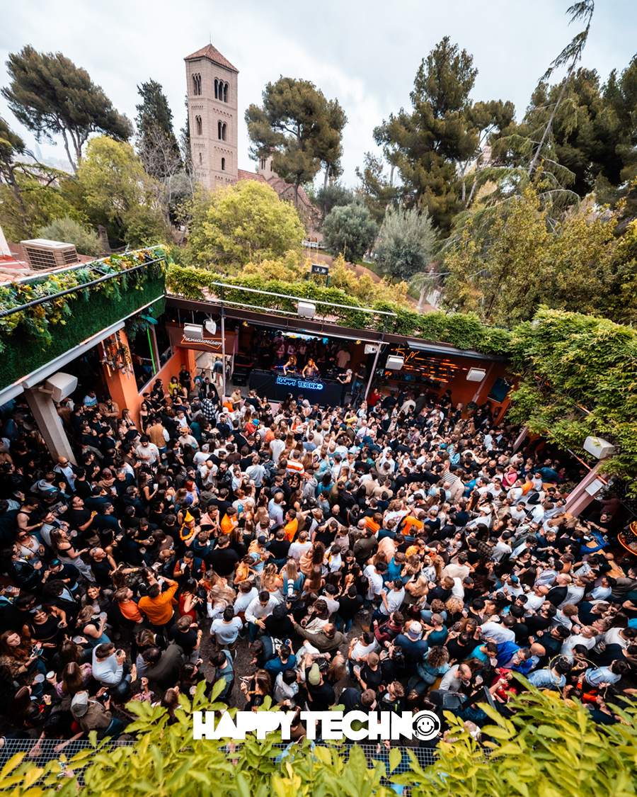 [SOLD OUT]HappyTechno Open Air / Daytime with Darius Syrossian, Lexlay  - フライヤー表
