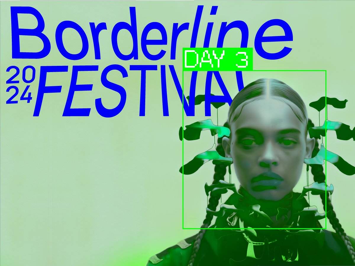 Borderline Festival 2024 | 3rd Day - フライヤー表