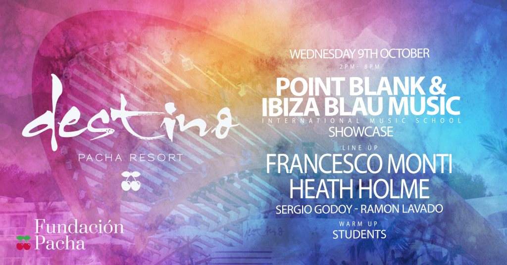 Point Blank&ibiza Blau Music - Showcase - フライヤー表