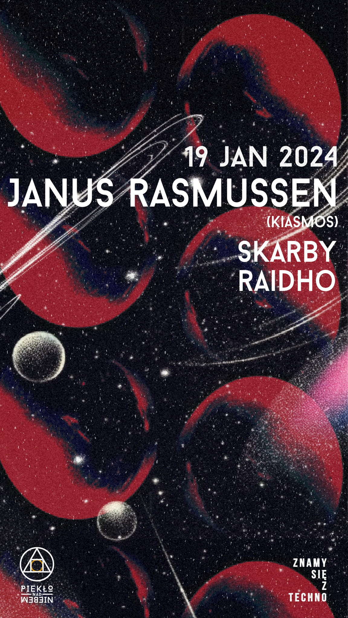 Janus Rasmussen (Kiasmos) - フライヤー表