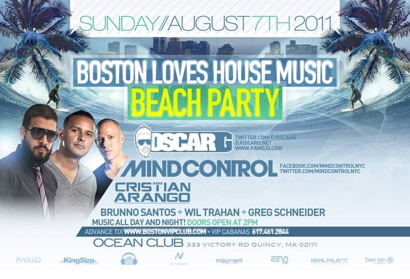 Boston Loves House Beach Party - Página trasera