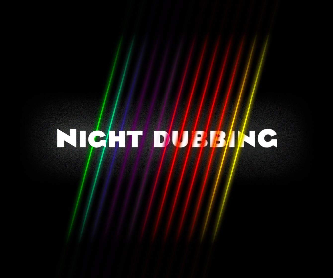 Night Dubbing - フライヤー表