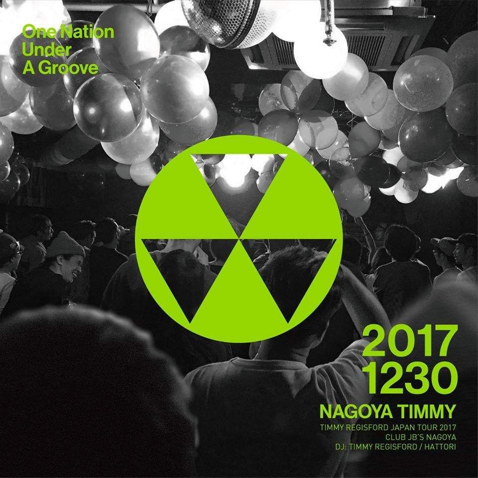 NAGOYA TIMMY -TIMMY REGISFORD JAPAN TOUR 2017- - フライヤー表