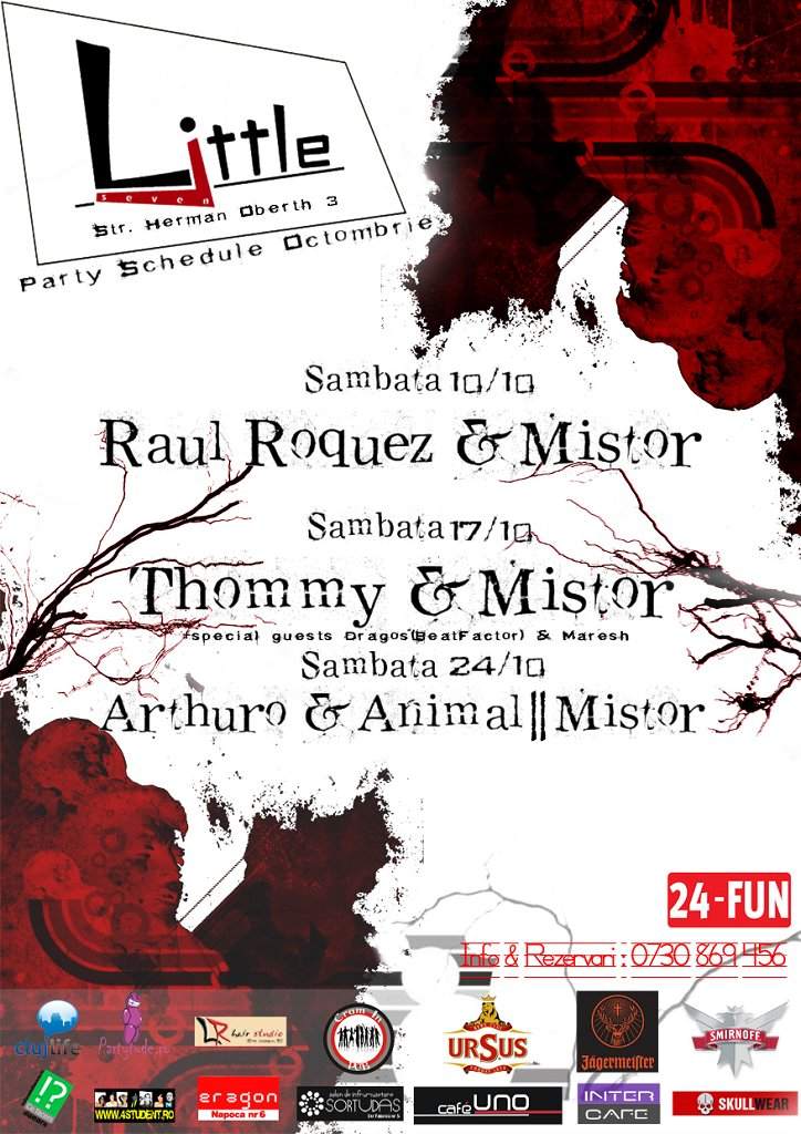 Raul Roquez & Mistor bei Little, Cluj-Napoca