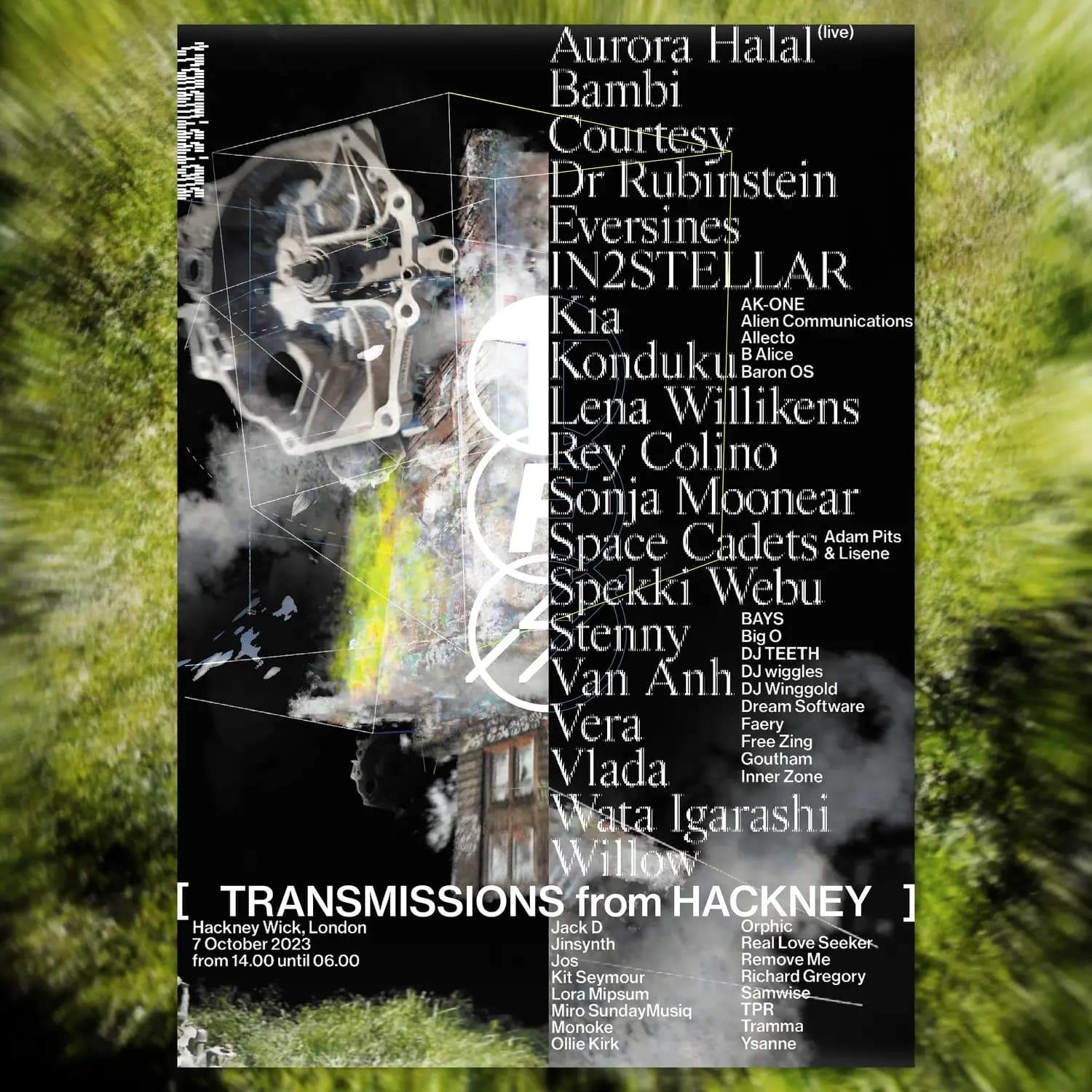 Transmissions from Hackney - Página frontal