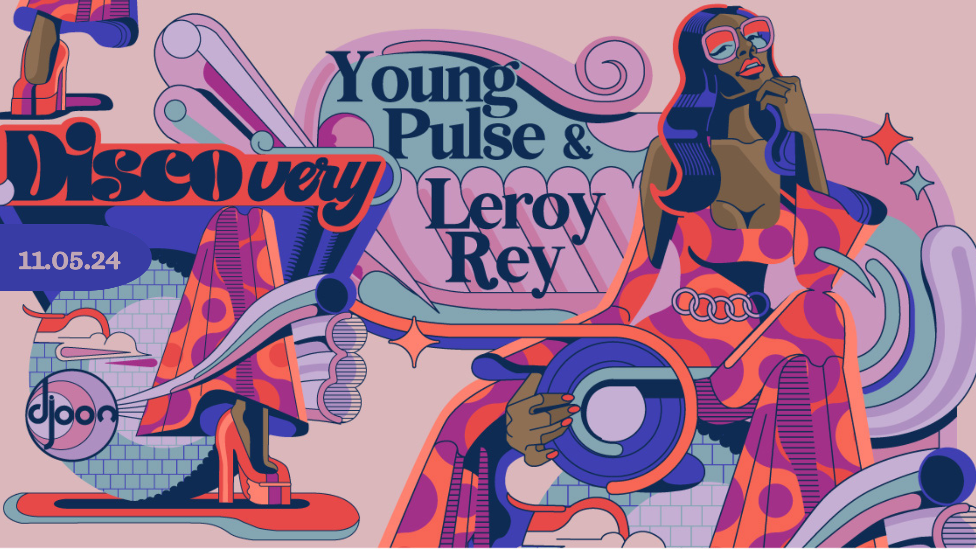 Djoon: Discovery - Young Pulse & Leroy Rey - Página frontal