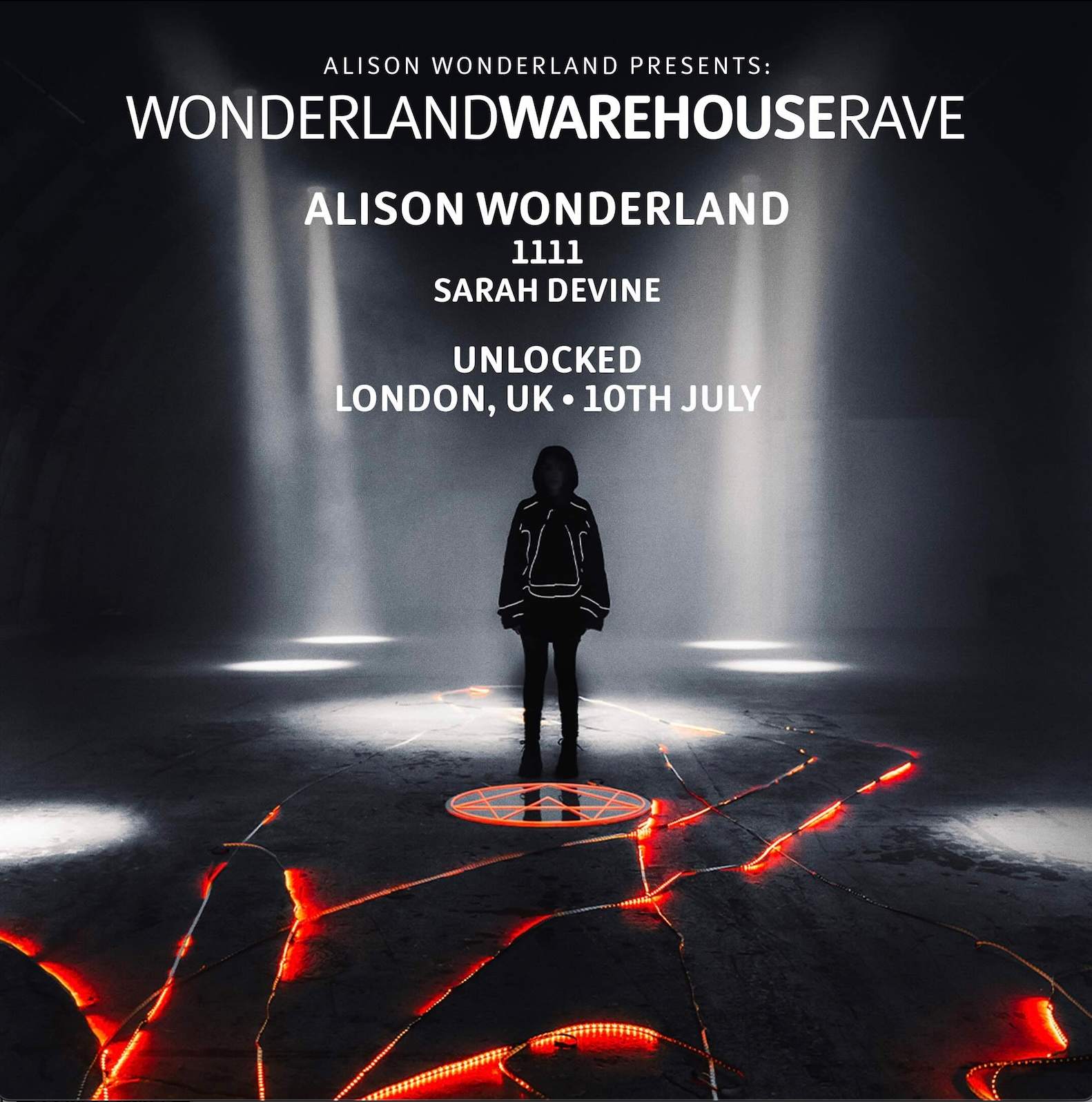 Alison Wonderland Warehouse Rave at UNLOCKED, London