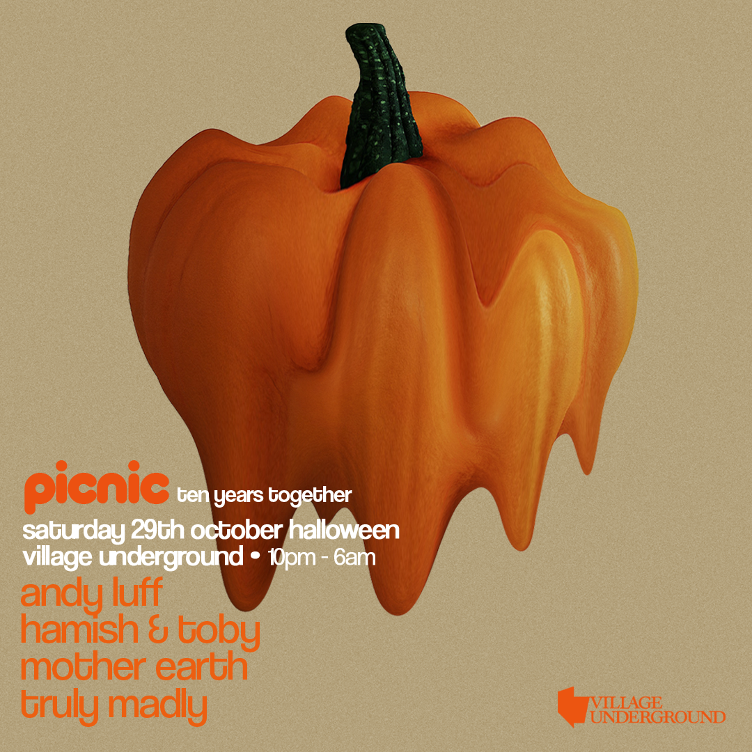 Picnic Halloween with Andy Luff, Hamish & Toby, Mother Earth and Truly Madly - Página frontal