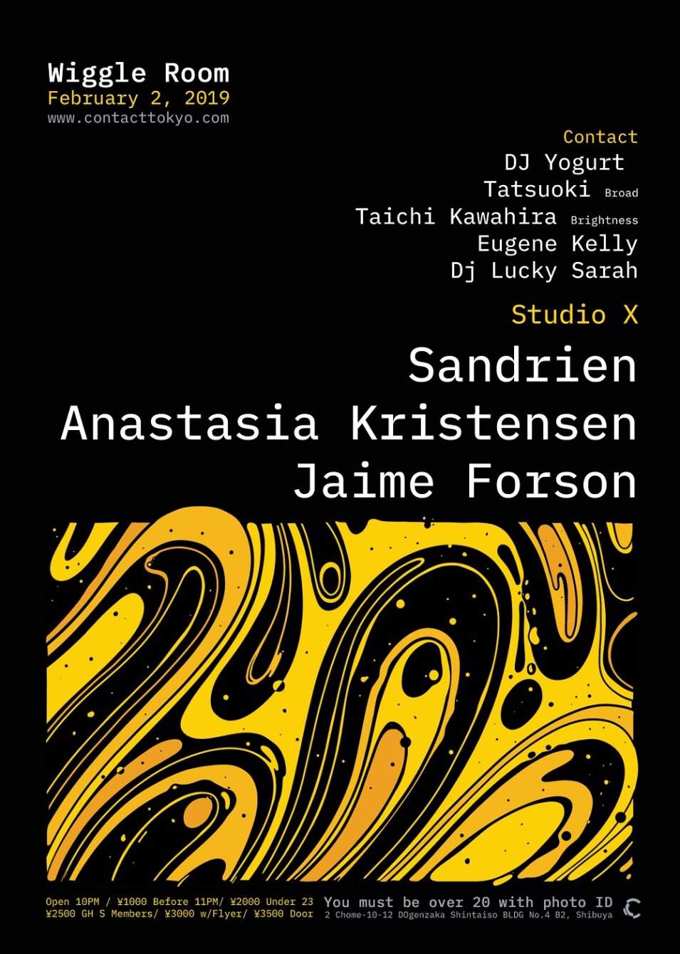 Wiggle Room presents Sandrien & Anastasia Kristensen - Página frontal