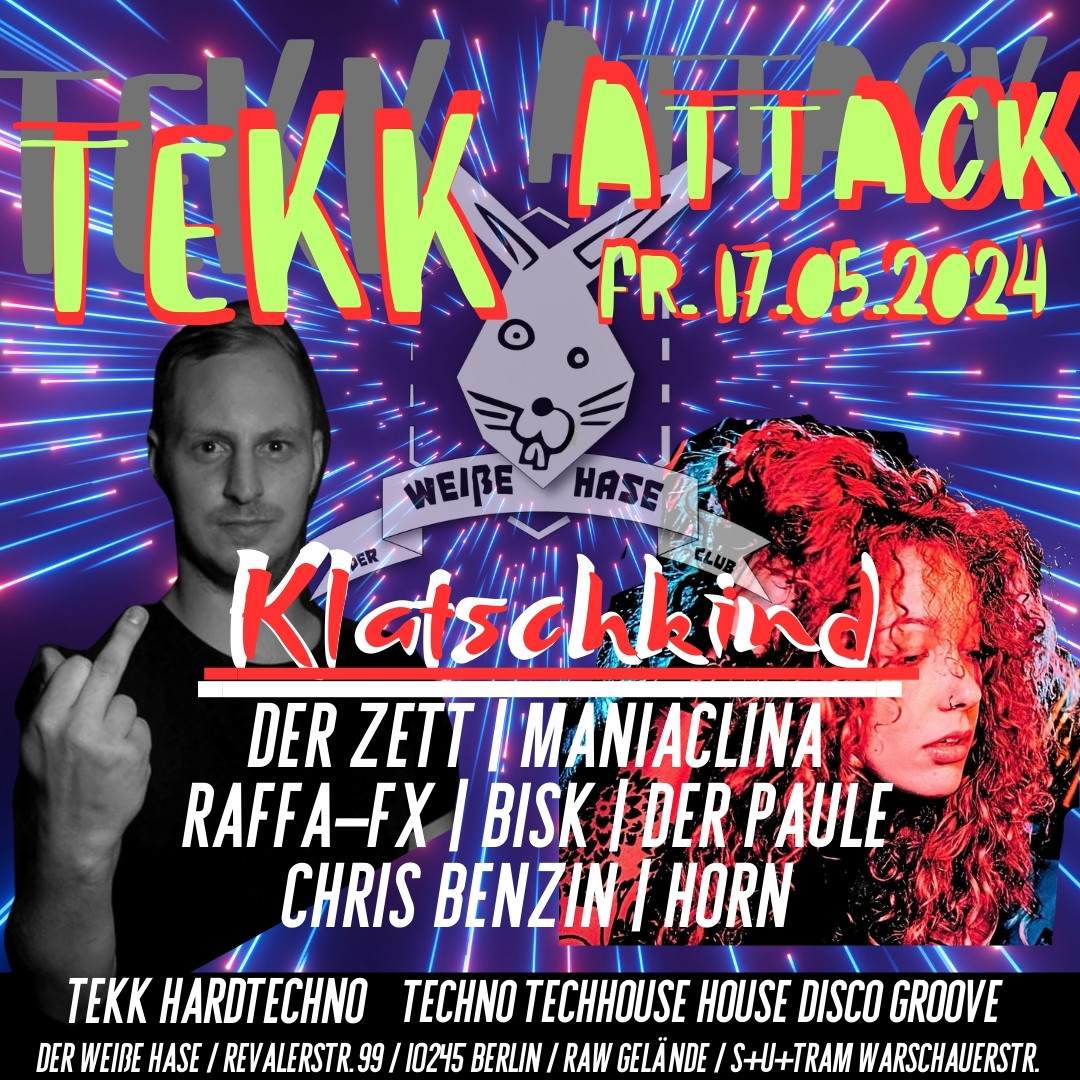 TeKK Attack  - フライヤー表