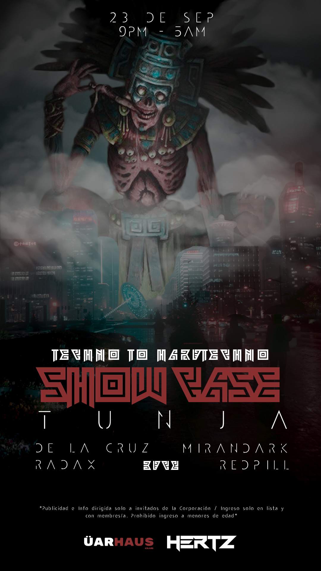 HERTZ showcase at ÜARHAUS, Bogotá