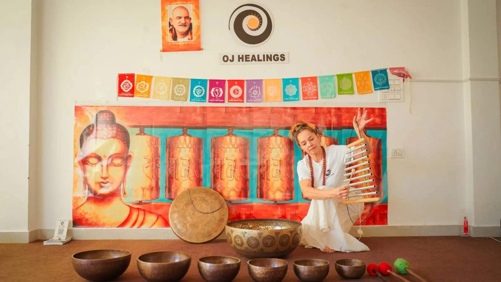 Sound Healing course in Rishikesh India at Oj Healings, Delhi