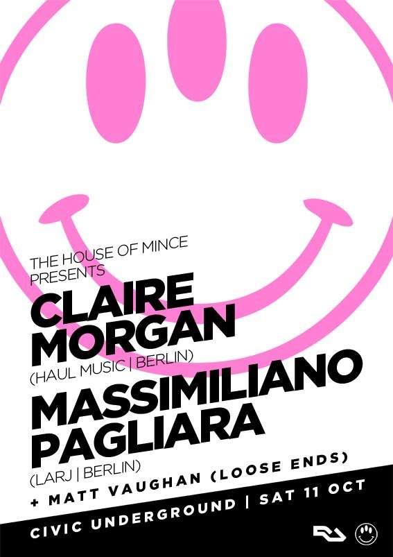 The House of Mince presents Claire Morgan & Massimiliano Pagliara - Página frontal
