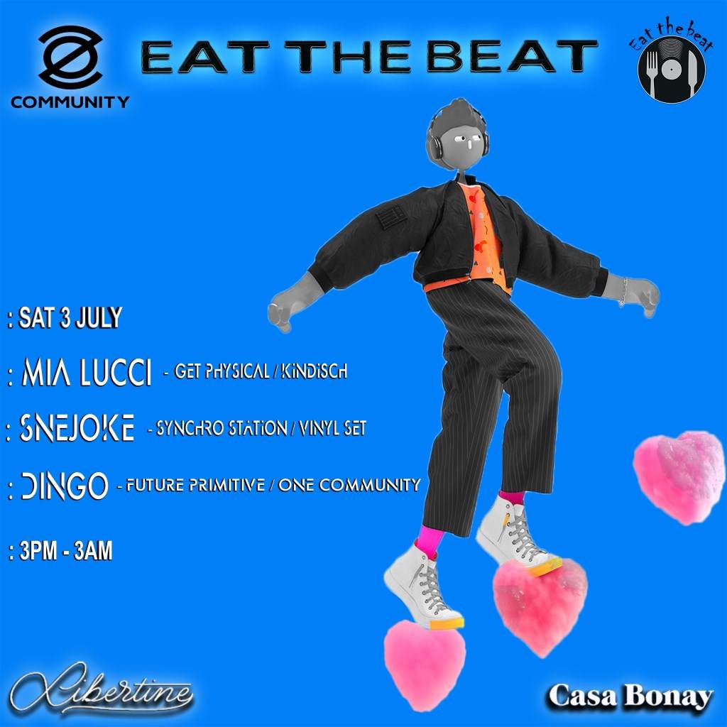 Eat the Beat - フライヤー表