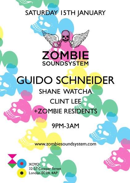 Zombie Soundsystem 5th Birthday Special with Guido Schneider - Página trasera