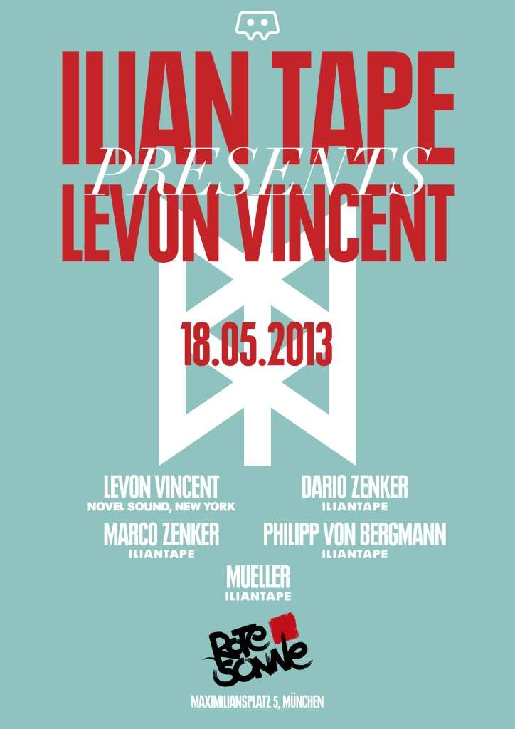 Ilian Tape presents Levon Vincent - Página frontal