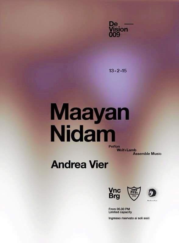De-Vision009: Maayan Nidam - Página frontal