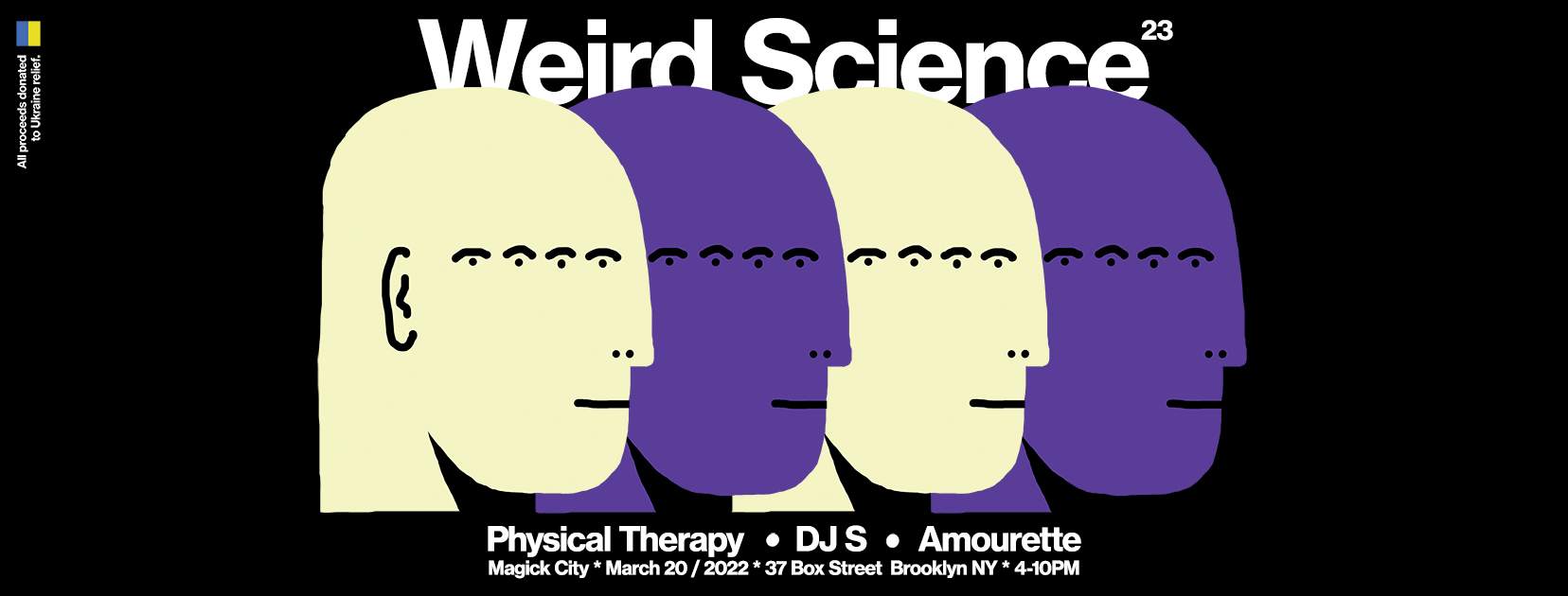 Weird Science n.23 with Physical Therapy and DJ S - Página frontal