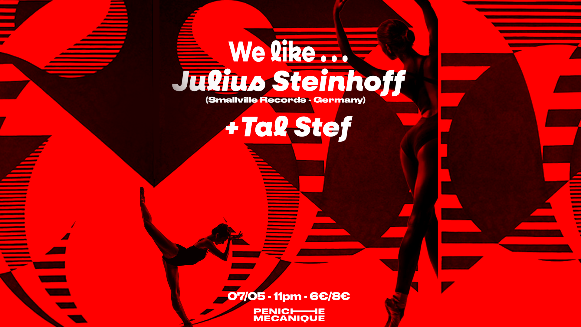 We Like…Julius Steinhoff - フライヤー表