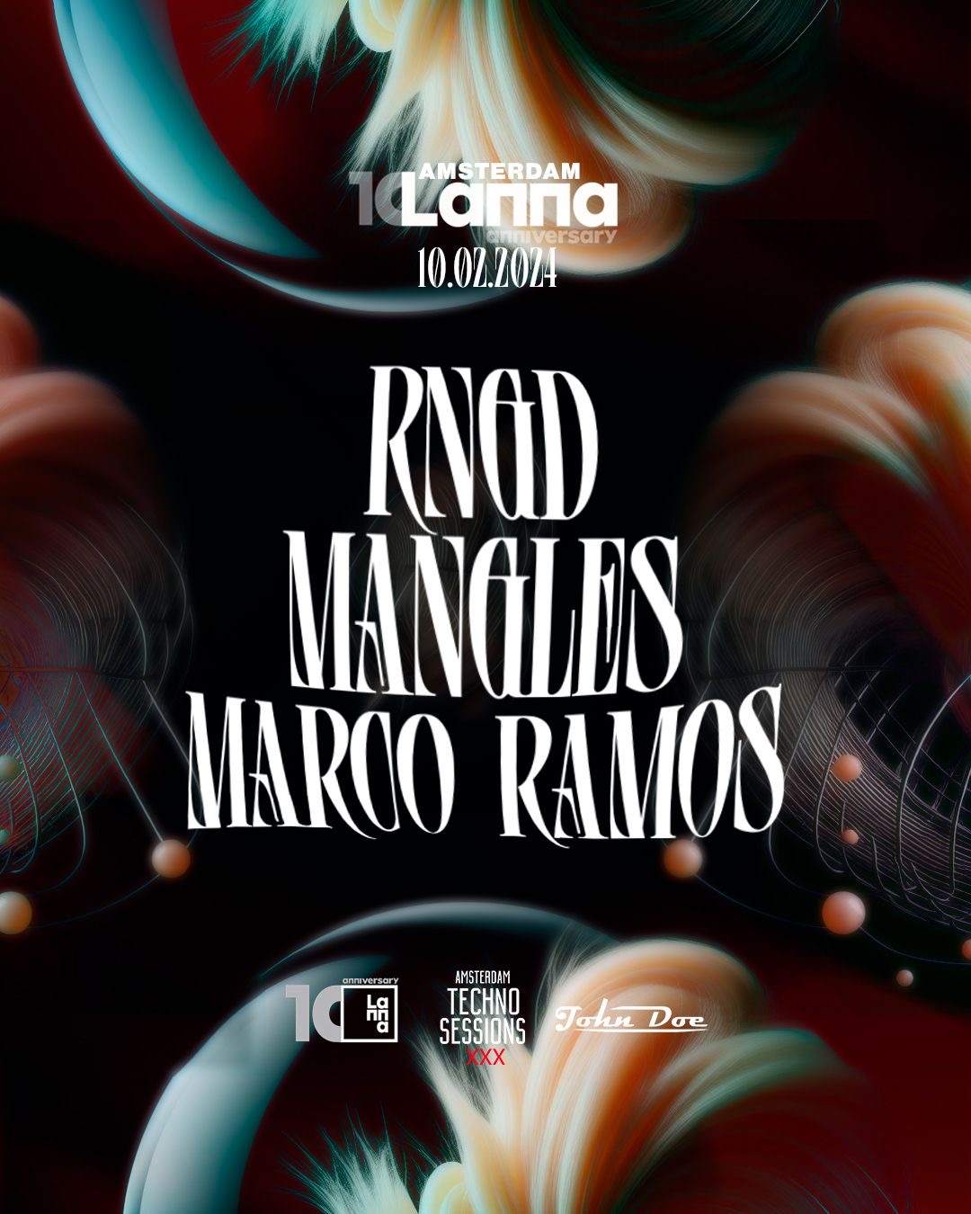 Amsterdam Techno Sessions with Lanna Club bei John Doe, Amsterdam