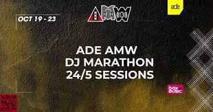 ADE AMW DJ Marathon 2022 - フライヤー裏