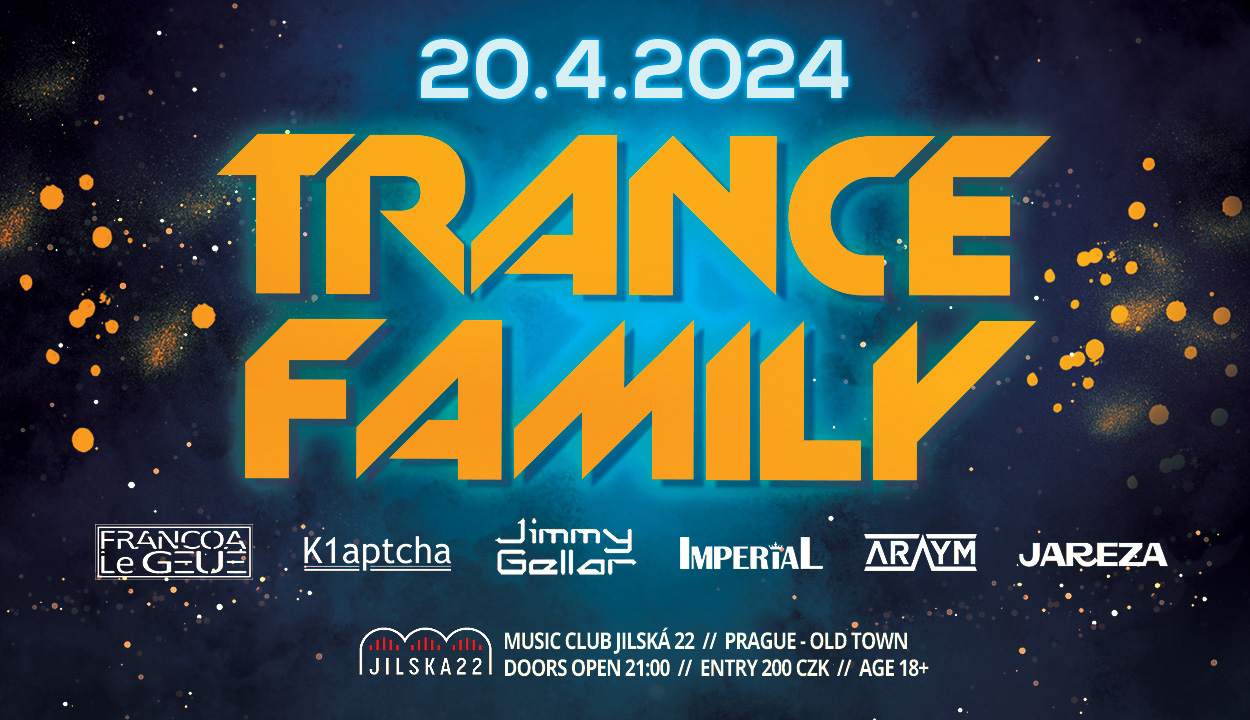 Trance Family: The Tribute - Página frontal