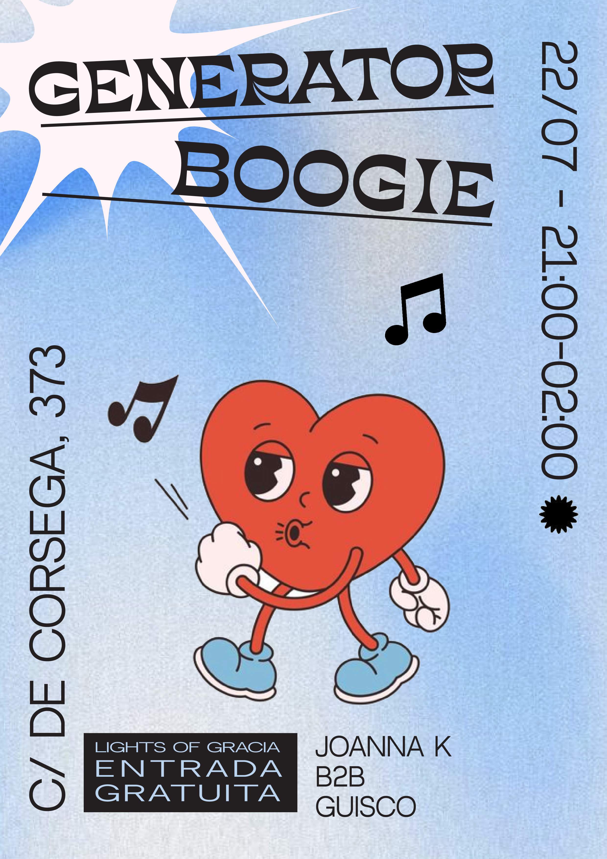 Generator Boogie - Página frontal