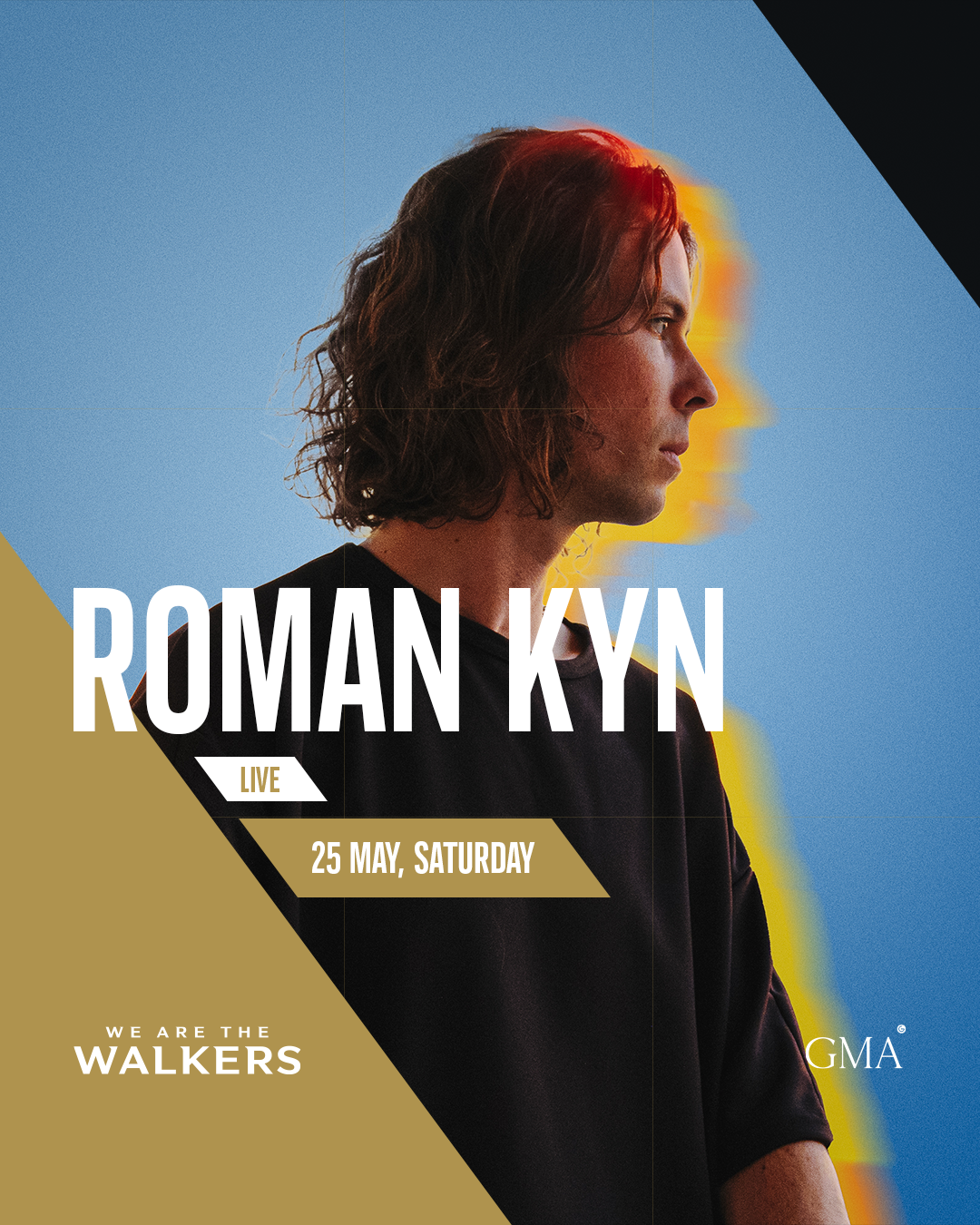 Roman Kyn Live - GMA presents - フライヤー表