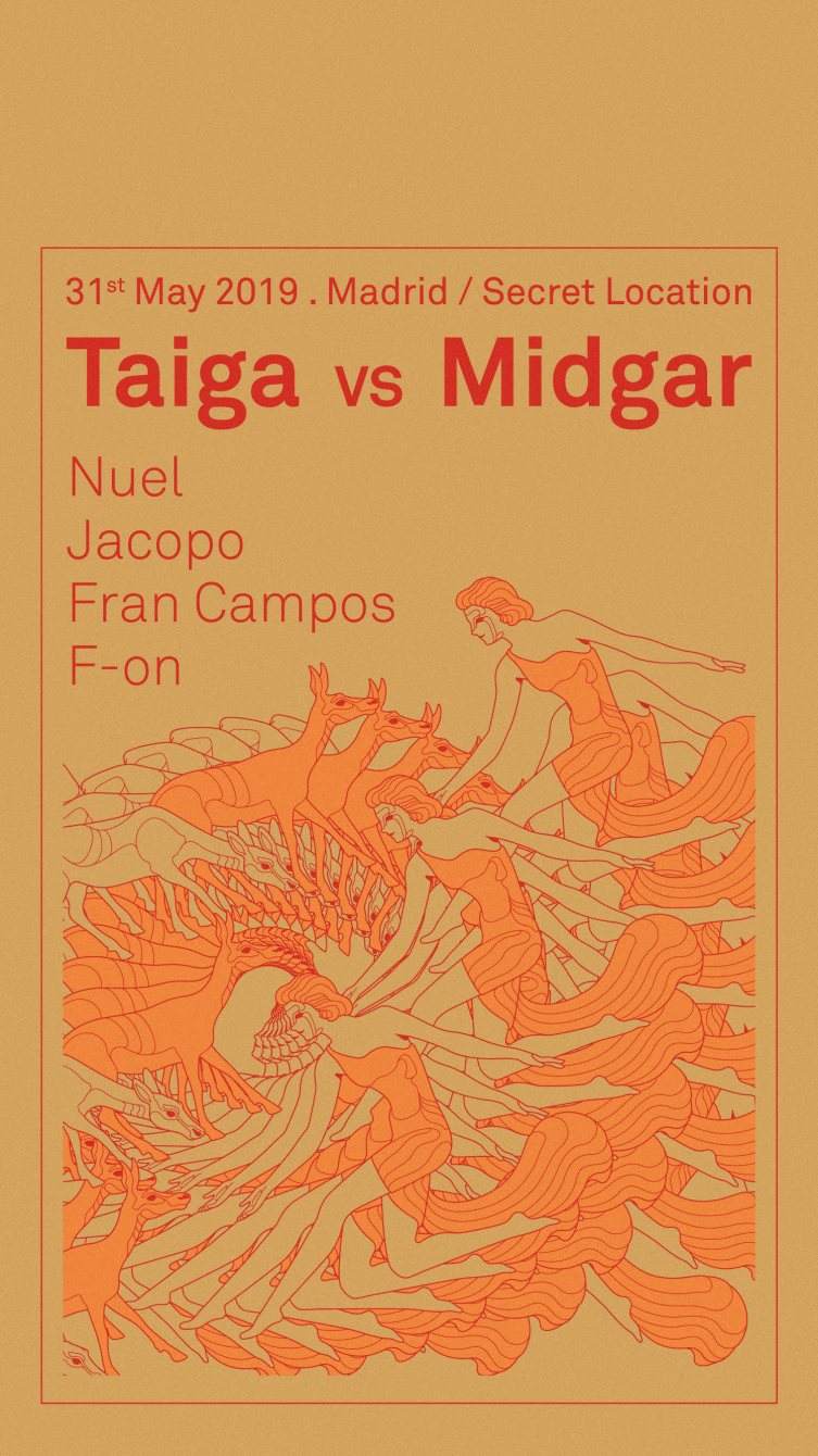Taiga vs Midgar - フライヤー表