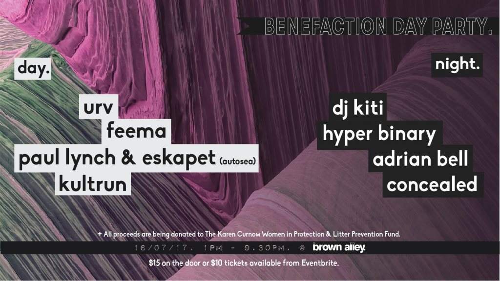 Benefaction Day Party - フライヤー表
