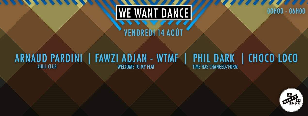 We Want Dance Party - Página trasera