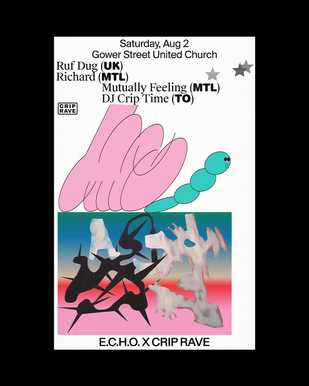 E.C.H.O x CRIP RAVE feat. Ruf Dug (NTS/Manchester) at TBA - Gower ...