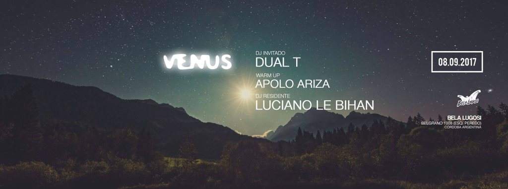 Venus // Luciano Le Bihan - Dual T - フライヤー表
