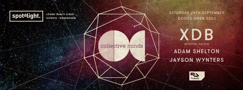 Collective Minds with XDB & Adam Shelton - Página frontal